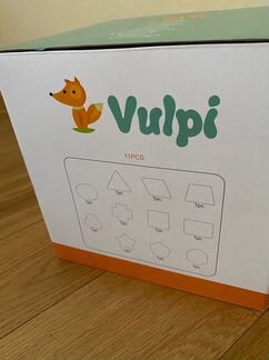 Деревянный сортер куб Vulpi