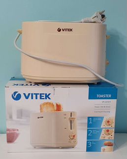 Тостер Vitek VT-1572 Yellow б/у