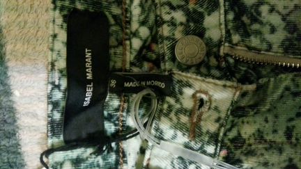 Джинсы микровельвет Isabel Marant новые
