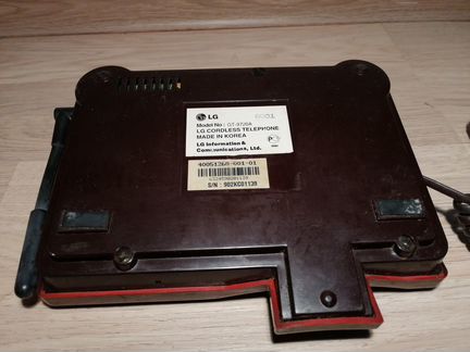 Телефон стационарный c радиотелефоном LG GT-9720A