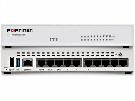 Межсетевой экран (ngfw) FortiGate 60E, новый