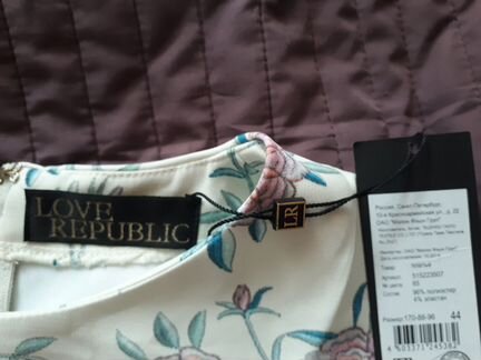 Новое платье Love Republic