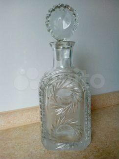 Штоф графин хрусталь