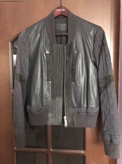 Кожаная куртка allsaints размер S