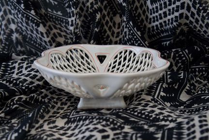 Сухарница плетёная Кировский завод СССР