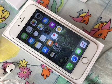 iPhone 6 16Gb белый ростест в идеале