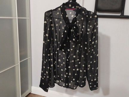 Блуза в горох zarina