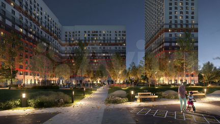 1-к квартира, 41.9 м², 19/33 эт.