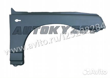 Крыло переднее правое 2110 серое