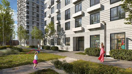 2-к квартира, 58.4 м², 1/24 эт.