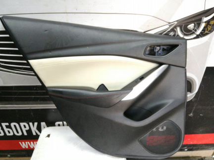 Обшивка двери задняя левая Mazda 6 GJ 2.0 2014