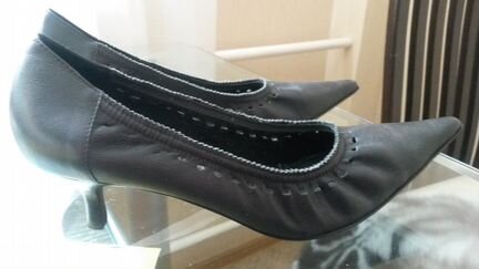 Туфли мягкие кожаные