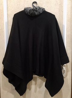 Эффектное пончо/накидка Next