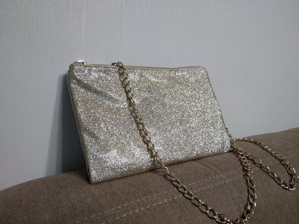 Клатч золотой