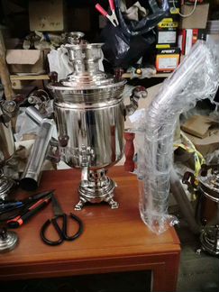 Самовар дровянной в доставке