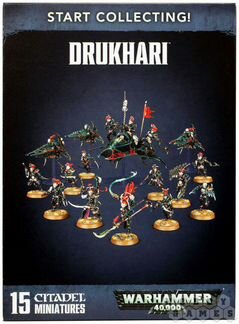 Start collecting drukhari + kabalite warriors