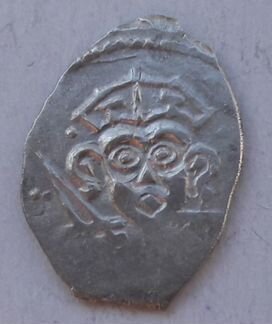 Деньга Псковская,Довмонт,Барс влево.0,85грамм