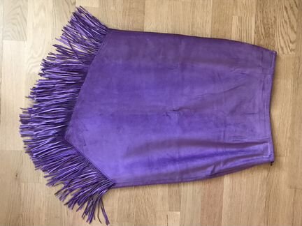 Юбка Замшевая Италия