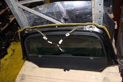 Дверь багажника задняя Volkswagen Scirocco