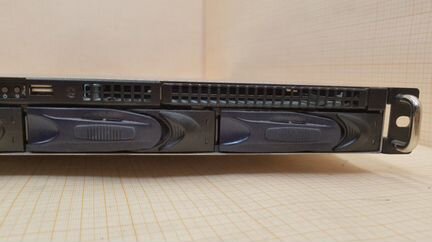 Сервер wexler 1U/2xE5405/MS-9665/DDR2/SATA/1x400W