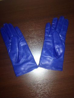 Кожаные перчатки Италия размер 6 1/2