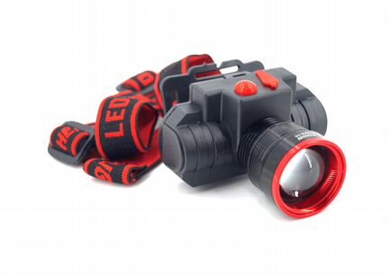 Налобный светодиодный фонарь Bailong BL-0605 с зум