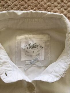 Блузка рубашка белая