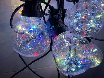 Гирлянда уличная белт лайт 5 метров, RGB