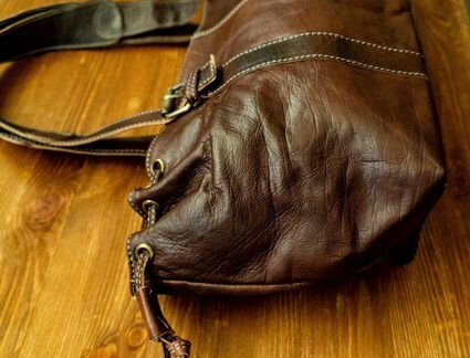 Сумка Женская Кожаная Натуральная Кожа Коричневая