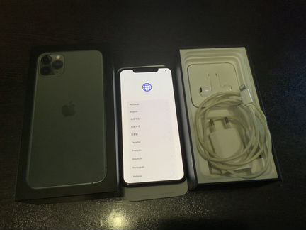 iPhone 11 pro max 512gb темно-зеленый