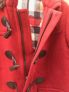 Детское пальто Burberry, 8 лет, шерсть