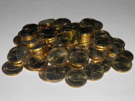 10 рублей Города воинской славы UNC мешковой