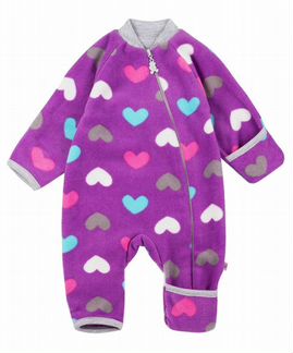 Комбинезон флисовый для девочки 68р новый