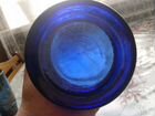 Синее стекло Кувшин 6 стаканов из СССР объявление продам