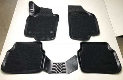 Коврики 3D Lux в салон Volkswagen Tiguan 2007-2016