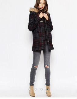 Стильная Клетчатая Парка New Look. Лондон