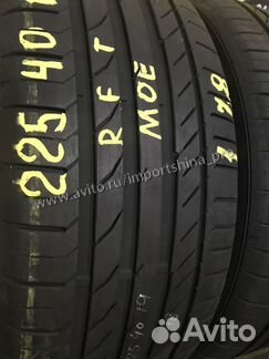 225 40 и 255 35 19 Continental Sport Contact 5 RFT