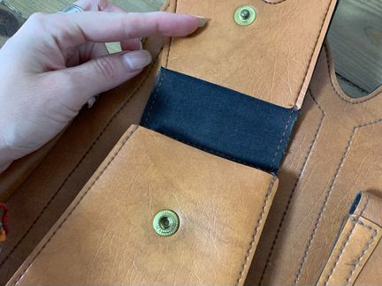 Сумка рыжая винтаж