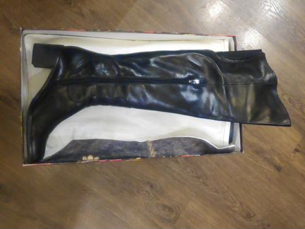 Сапоги женские ботфорты демисезонные