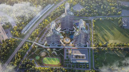 Квартира-студия, 68.8 м², 30/39 эт.
