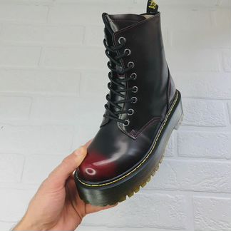 Dr. Martens женские ботинки осень зима без меха