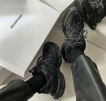 Кроссовки Balenciaga track black