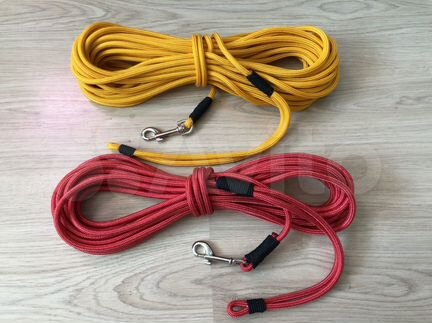 Прогулочный тренировочный следовой поводок 10-15м