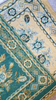 Гобеленовое советское покрывало