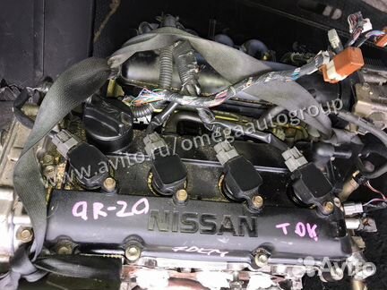 Двигатель QR20DE Nissan Primera X-Trail 2.0л QR20