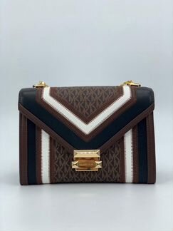 Новая женская сумка кожа коричневая Майкл Корс