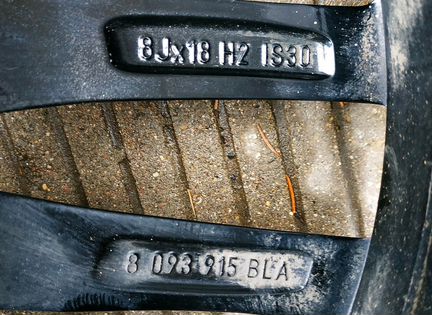 Колесный диск 1 шт легкосплавный Schwarz BMW R 18